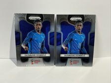 OUSMANE DEMBELE 2018 Panini Prizm World Cup Rookie Card X2-Base #85 ?? France. rookie card picture