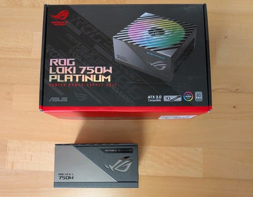 ASUS ROG Loki SFX-L 750W Platinum Vollmodulares Netzteil 120mm PWM