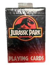 Jurassic Park Playing Cards Vintage 1993 The US Playing Card Co Made In USA New!