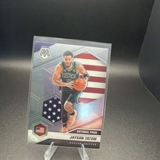 2020-21 Panini Mosaic - National Pride #254 Jayson Tatum