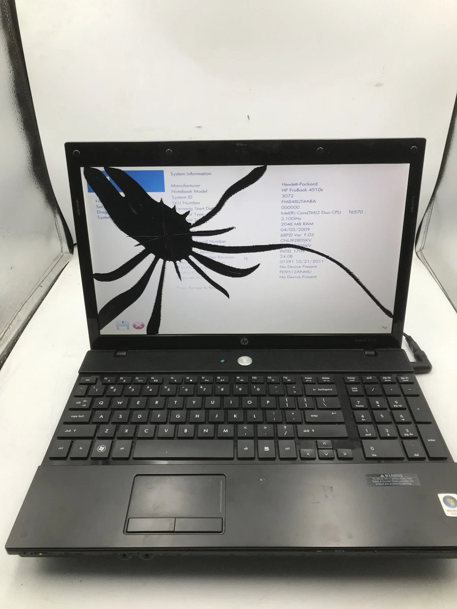 Windowsノート本体 HP ProBook 4510s Windows xp sp3 hp probook 4510s products for sale | eBay