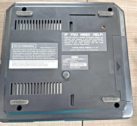 SEGA Genesis Model 2 Console - Black Tested, Power Cord, 2 controllers & 2 Games