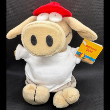 HEYE Plüsch Schwein Stofftier Beach Boy OLI-Verlag Klaus Oliv 1998 mit Etikett