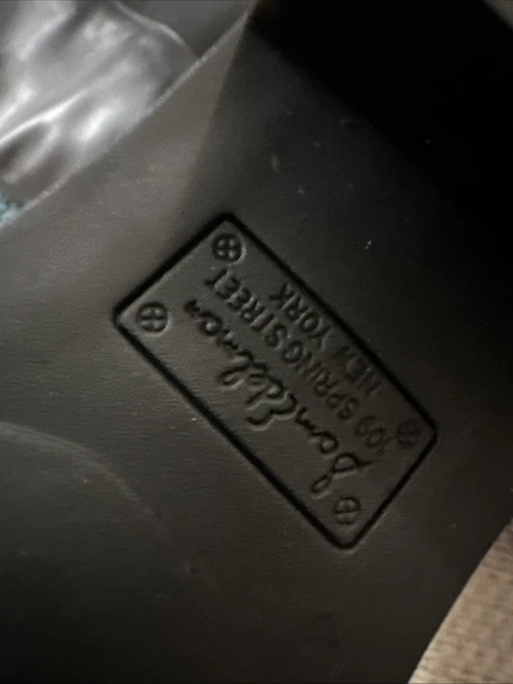 Botas Sam Edelman Pam para mujer con cremallera acanaladas tejidas por encima de la rodilla negras talla 7,5-8 Foto 2 de 4