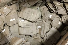 SAW M249 200 RD AMMO POUCH AND GENERAL PURPOSE POUCH-COYOTE-TAN-NEW*