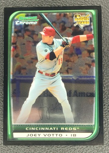 Joey Votto #BDP9 2008 Bowman Chrome Draft card