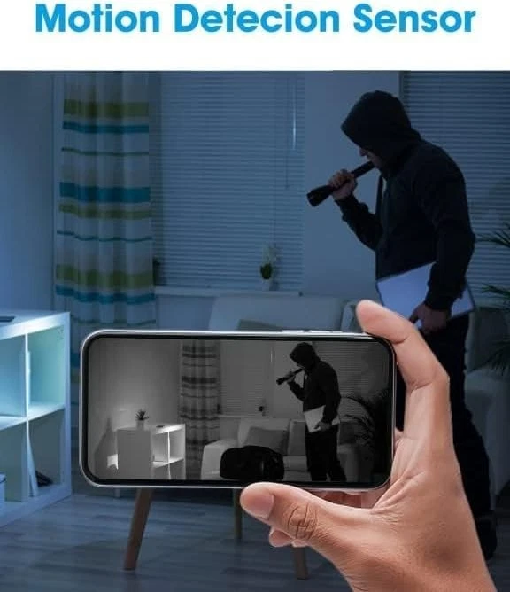 Smart 1080P HD Remote Control with Built-in Camera for Home Video Recording - Image 3 of 4