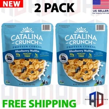 Fresh 2 PACK of Catalina Crunch Blueberry Muffin Cereal, 19 oz.