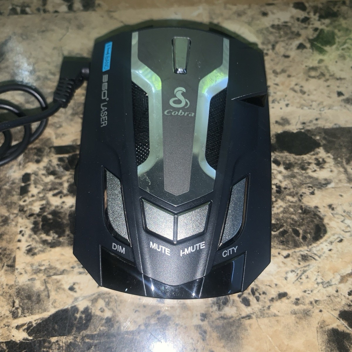 Cobra SPX5300 14 Band 360° Laser Radar Detector Tested W/Power 
