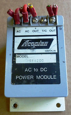 Acopian AC to DC Power Module 5EB200 Used Take-out