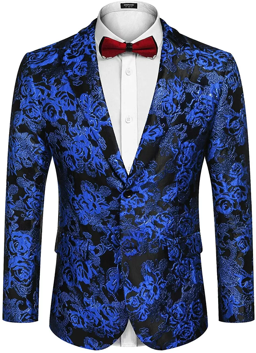 Embroidered dinner jacket cheap