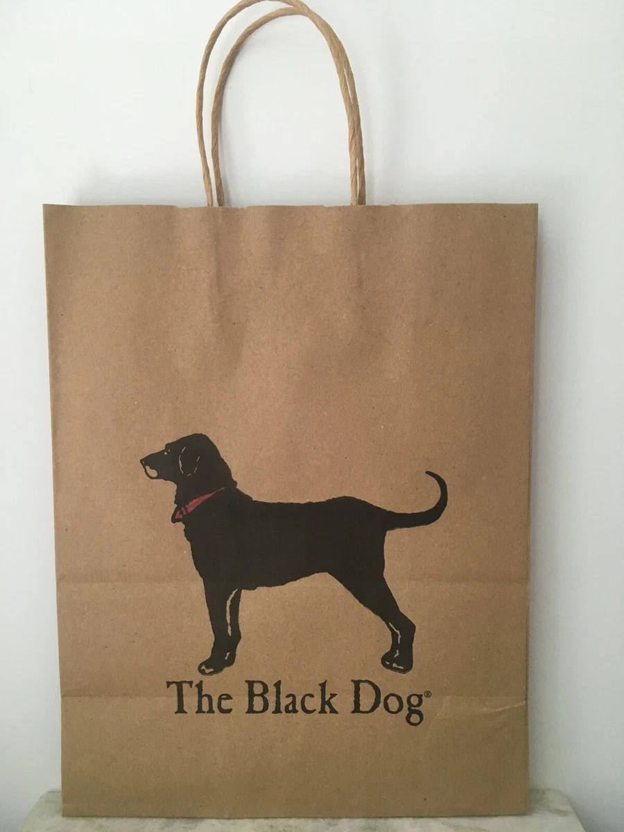 Black dog tote bag cheap