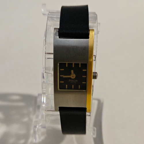 Orologio Vintage Donna "BOCCIA" Milano TITANIUM Italian Design alte Uhr 2000er - Bild 9 von 23