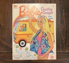 Vintage Barbie County Camper Paper Doll Book Whitman 1973 preowned