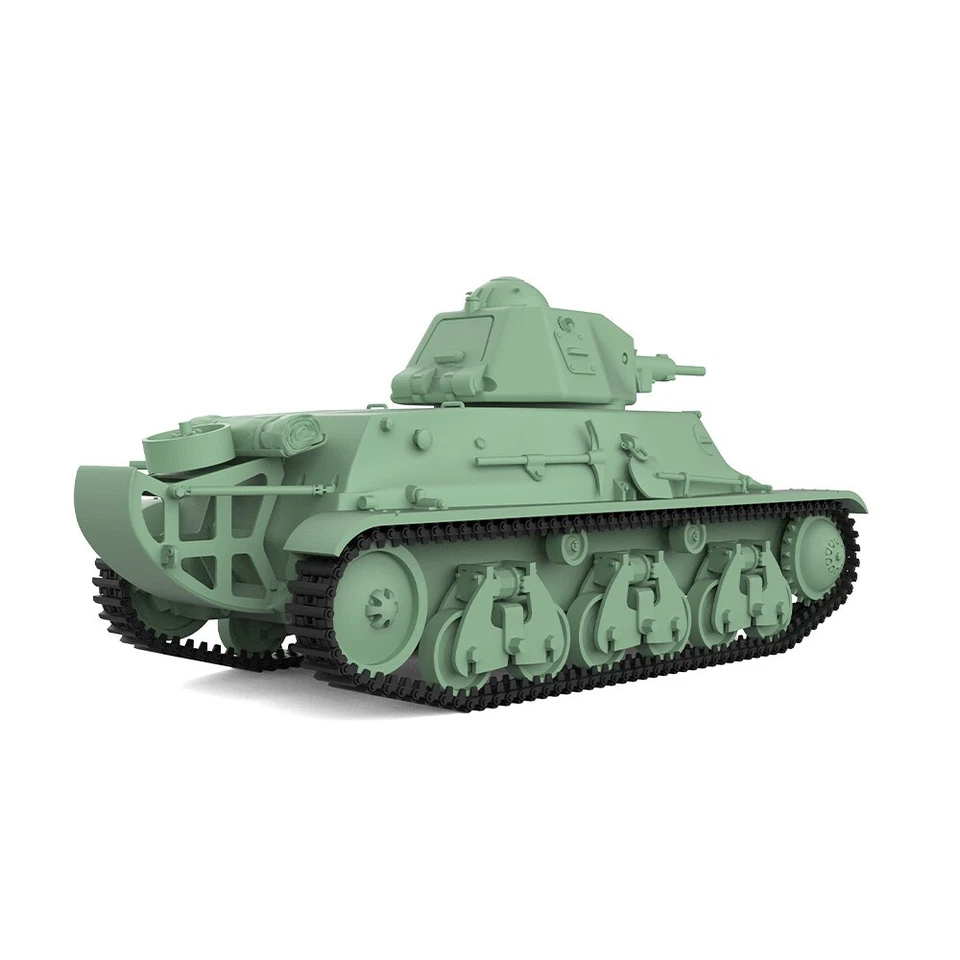 SSMODEL SS56654 V1.9 1/56 Kit Modelo Militar Francia Hotchkiss H39 Tanque Ligero Foto 2 de 4