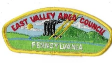 East Valley Area Council Pennsylvania CSP YELLOW Border