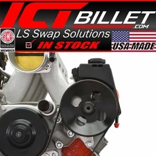 L99 LS3 Camaro Power Steering Pump Relocation Bracket Kit LSX Turbo Truck LQ4...
