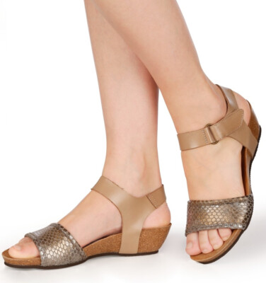 Bio Step Sandale Sandalette Leder Schuhe bei Hallux Valgus geeignet 42 8