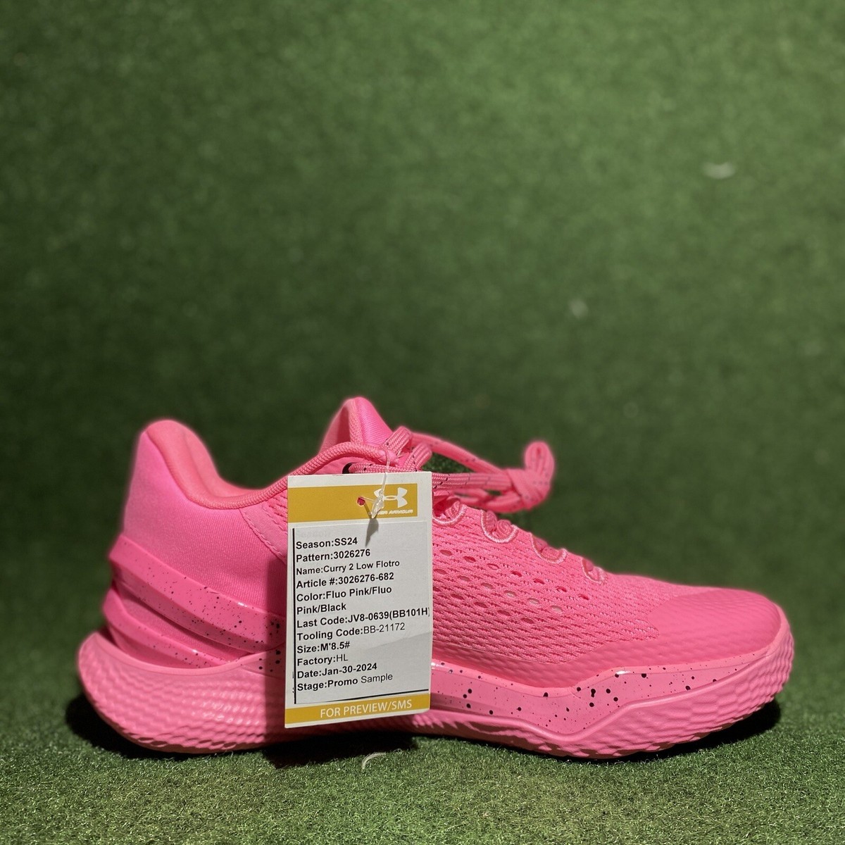 VERY RARE Promo Sample Under Armour Steph Curry 2 Low Flo VERY RARE Promo Sample Under Armour Steph Curry 2 Low Flo