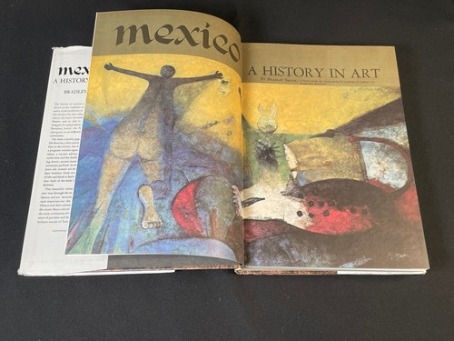 MEXICO: A HISTORY IN ART Bradley Smith 1968 HC 1st Printing, HUGE COLOR PHOTOS - Picture 5 of 20
