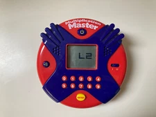 Multiplication Master Educational Handheld Flashcard Game Learning Resources 7+