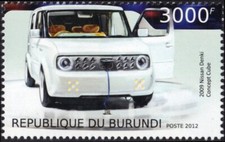 BURUNDI 1265d - Electric Vehicles "Nissan Denki" (pb87347)