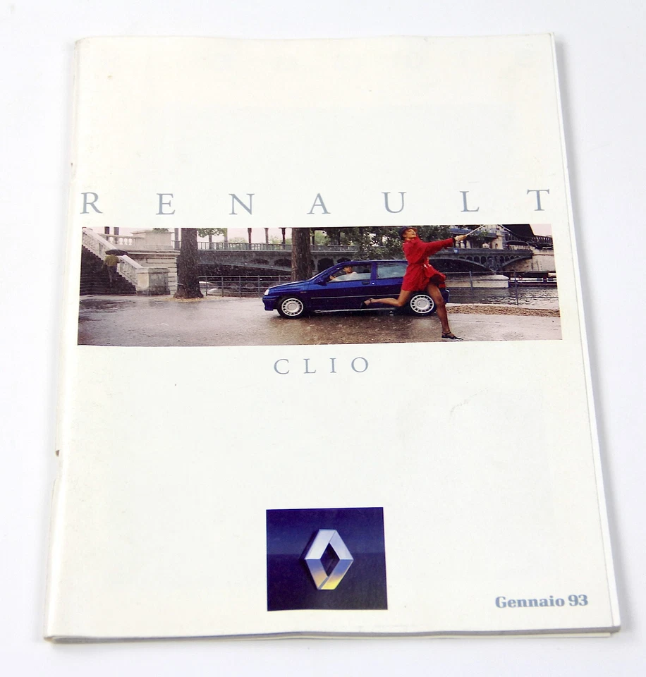 Renault Clio Catalogo Depliant Brochure Renault 1993 - Immagine 2 di 4
