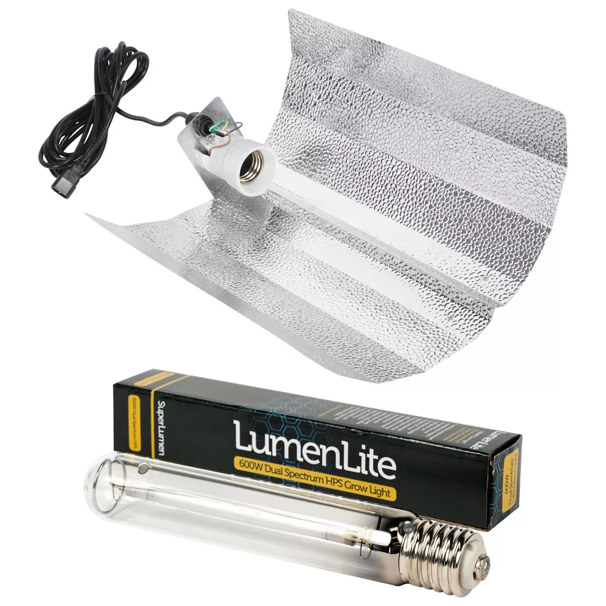 600W Dual HPS bulb Euro Reflector light bulb standard euro shade reflector UK