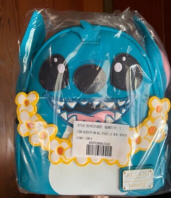 Stitch Backpack by Loungefly – Aulani, A Disney Resort & Spa NEW Stitch backpack from @loungefly available at Aulani A  main image 3