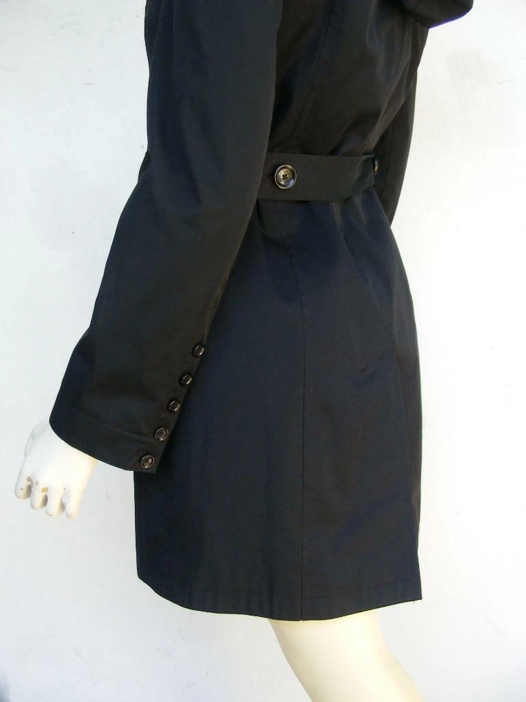 Trench Michael Kors XS Cappuccio Rimovibile Opzionale Lana Fodera Cintura Impermeabile