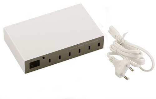 140W Smart 6 Port Power Delivery PD 3.0 Ladestation - Bild 4 von 5