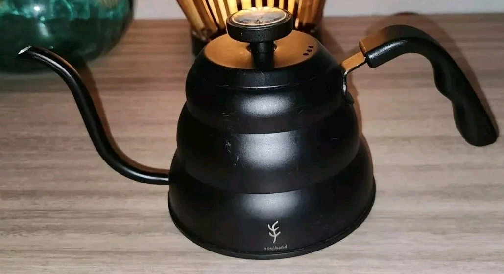 Stainless Steel Gooseneck Coffee Kettle Pour Over Pot Hot Water Stovetop 34 Oz
