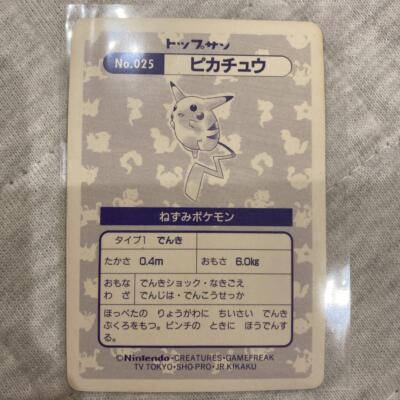 Topsun Pikachu prism Holo 660622 Pokemon Card Japanese | eBay