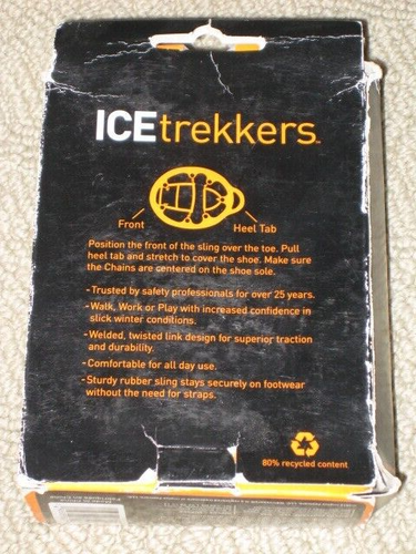Icetrekkers Chains for Walk, Work & Play on Snow and Ice, ITC-M - Picture 2 of 4