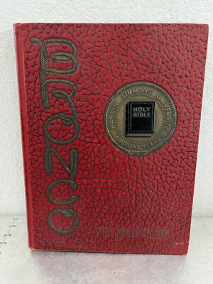 #ad Hardin Simmons University Abilene Texas 1949 Bronco Yearbook Annual College $49.40