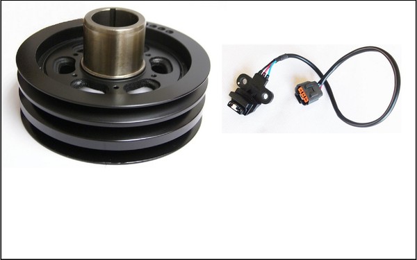 Kurbelwellenriemenscheibe & Kurbelwellen Sensor Ford Ranger ER24 2.5TD (99-06)-image
