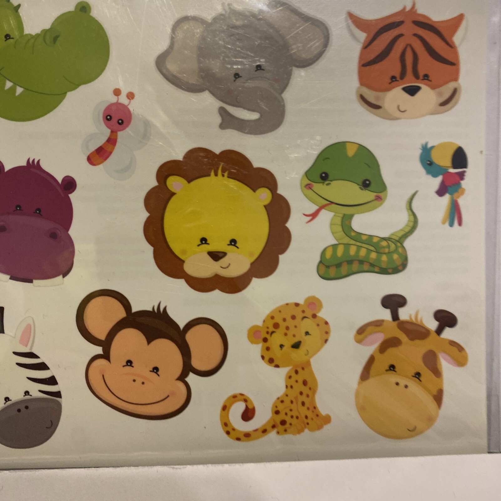 Kids Tattoos Zoo Animals