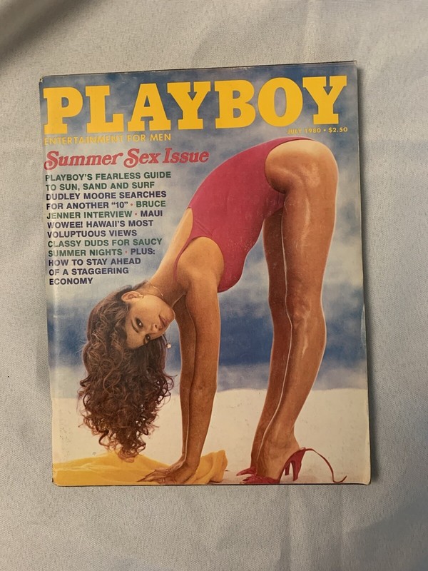 Vintage Playboy 1980 July (Good Condition) 1980's Memorabilia 