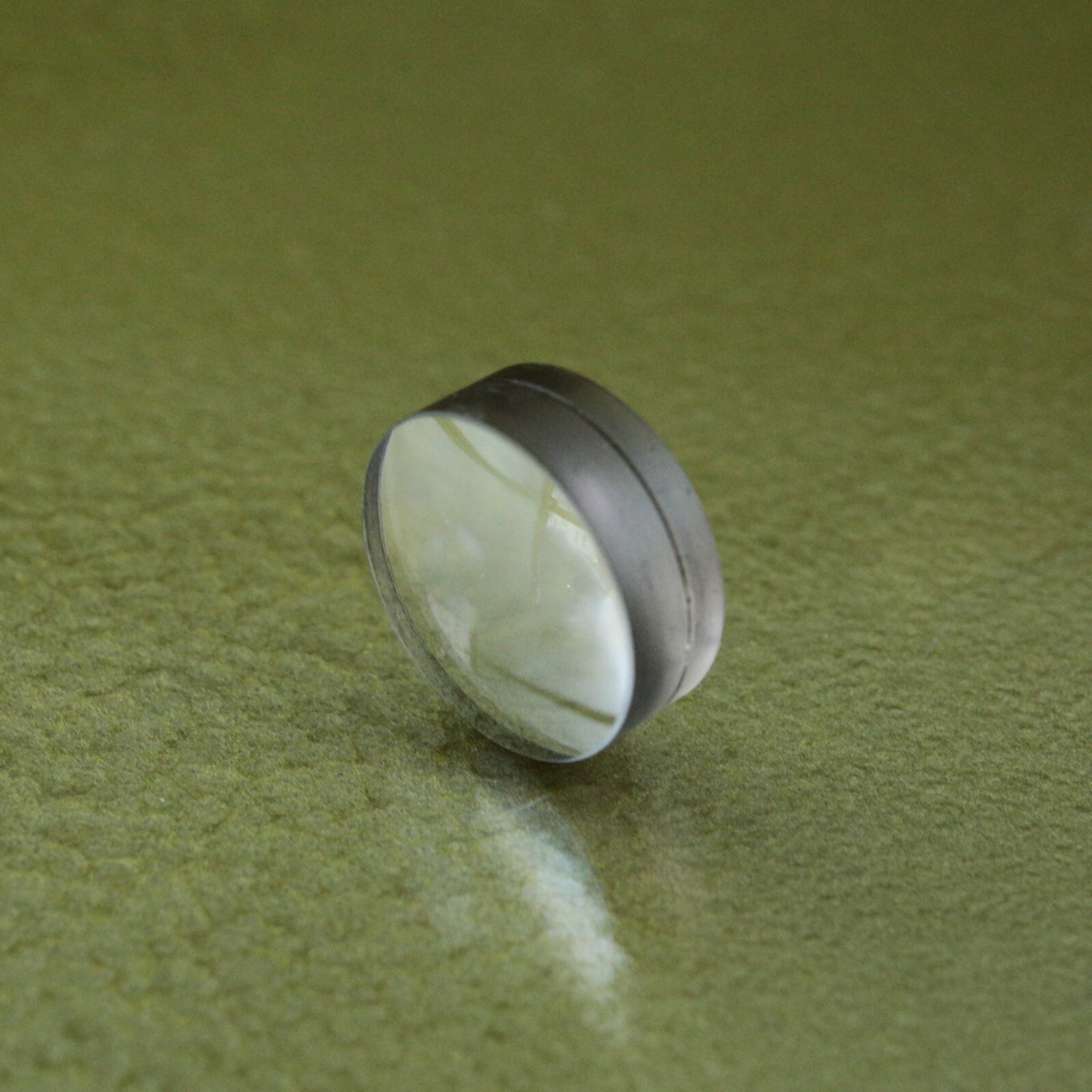 8x jewelers loupe glass DOCTER, CARL ZEISS JENA magnifying aplanat