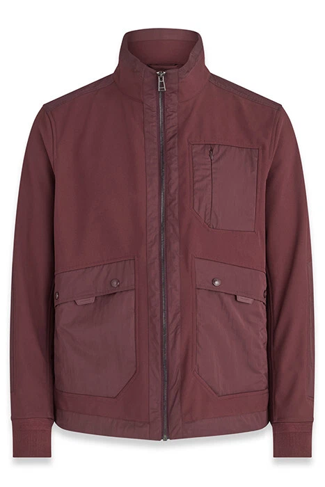 BELSTAFF バーガンディジャケットXL Belstaff Red Regular Size Coats, Jackets & Vests for Men for Sale