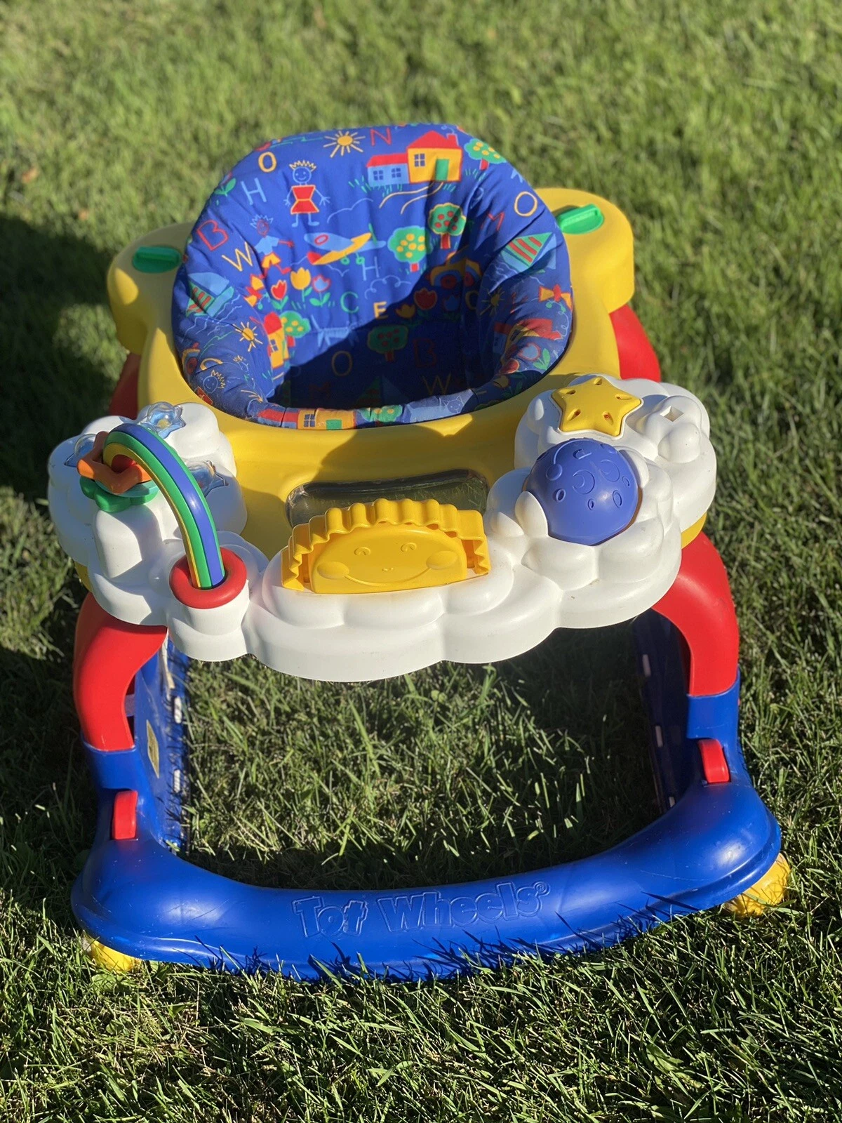 Vintage Graco Tot Wheels Entertainment Baby Walker Color Block Colors
Opens in a new window or tab