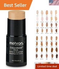 High-Pigmented Cream Foundation Stick - .75 oz - Flawless Finish, Ivory Bisque