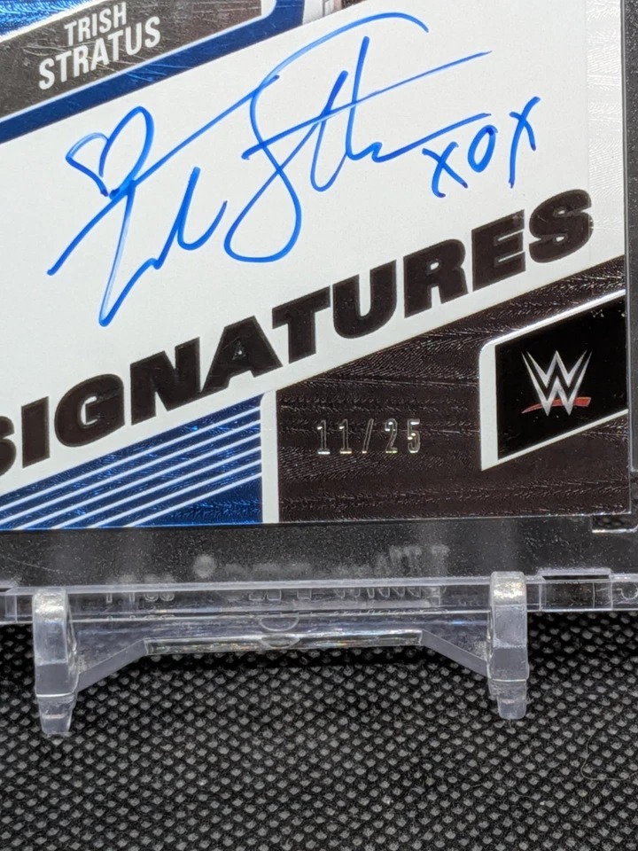 TRISH STRATUS 2023 Panini Donruss Elite WWE Signatures On-Card Auto Blue #/25 🍁 - Image 2 of 3