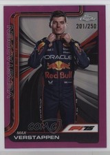 2025 Topps Chrome Formula 1 F1 Drivers Pink Refractor /250 Max Verstappen 1u1f