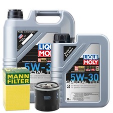 Motoröl 5W30 LIQUI MOLY Leichtlauf Special Tec 6L +MANN Ölfilter
