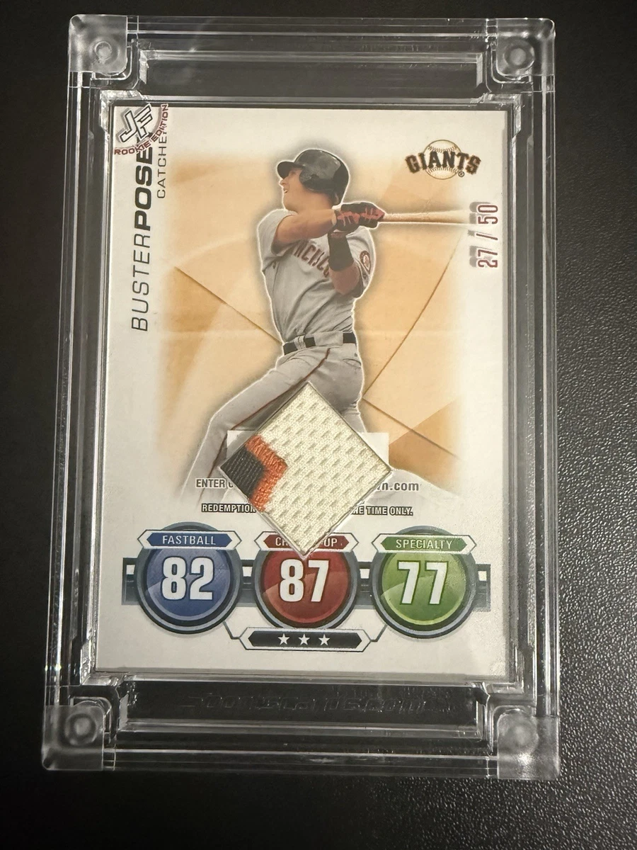 Buster Posey Baseball Rookie Original Sports Trading Card Singles