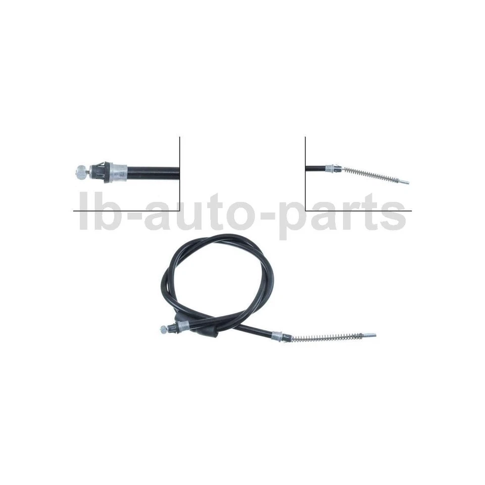 Cable de freno de estacionamiento trasero Dorman 2 piezas para Pontiac Firebird 1998-2002 5,7 L Foto 3 de 4