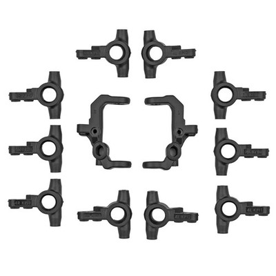 Team Associated RC10B7 V2 Caster and Steering Blocks / AE71213