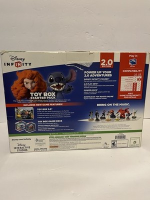 Disney Infinity 2.0 Toy Box Starter Pack Xbox 360 stitch merida
