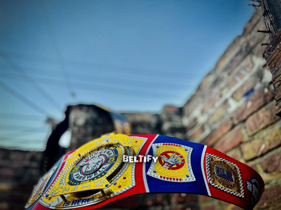 J.C 2025 Montreal Spinner Championship Replica Title Belt 2-4mm Brass - Image 2 of 4